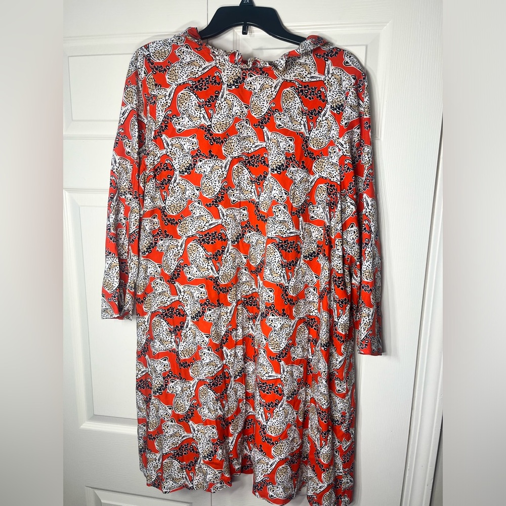 Crown and Ivy Cheetah Print Dress